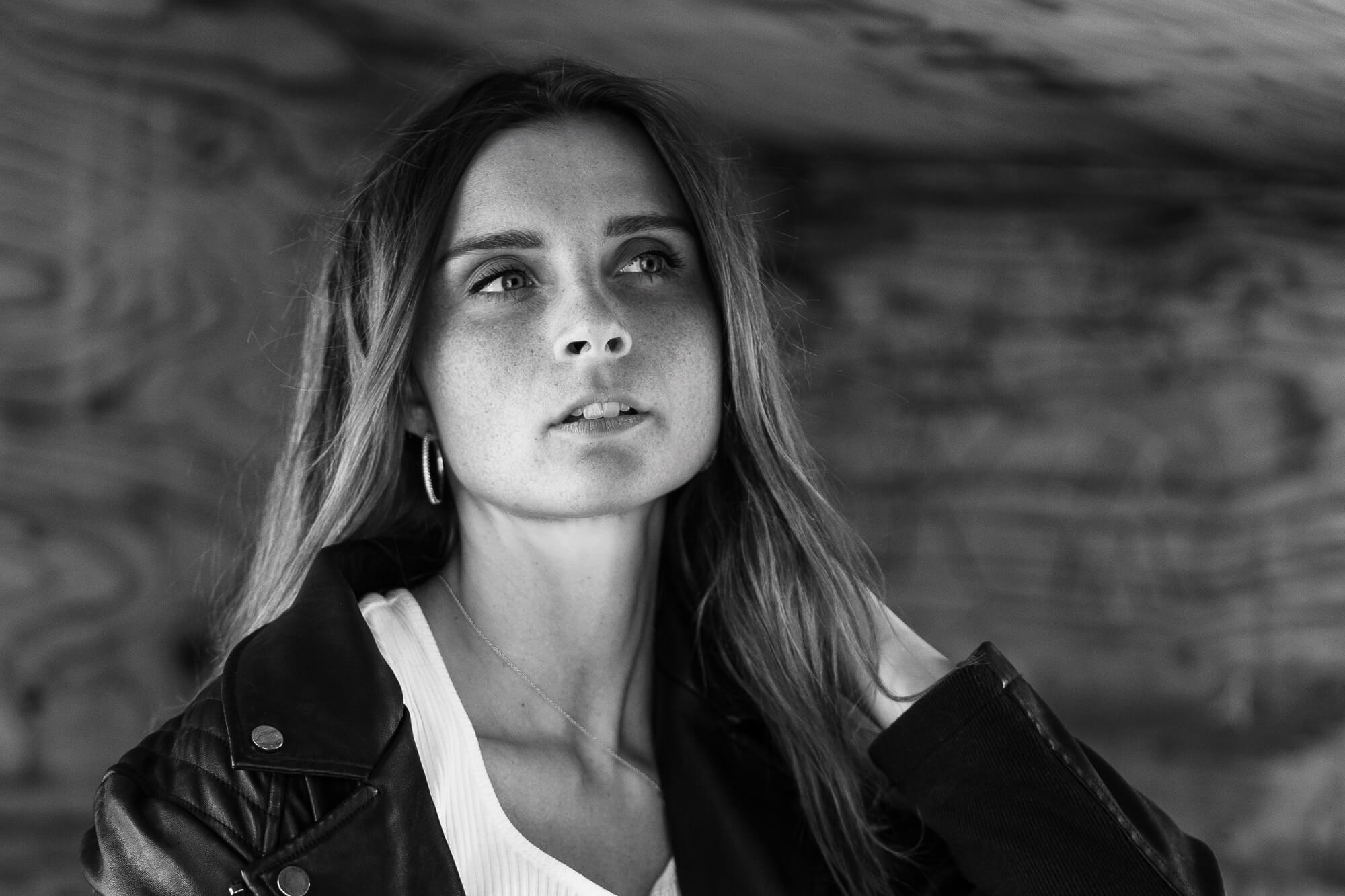 Jenni Industrial Portrait Shooting